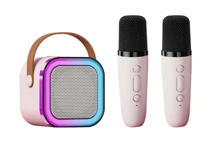 K12 Bluetooth Karaoke Machine Portable 5.3 PA Speaker System مع ميكروفون لاسلكي