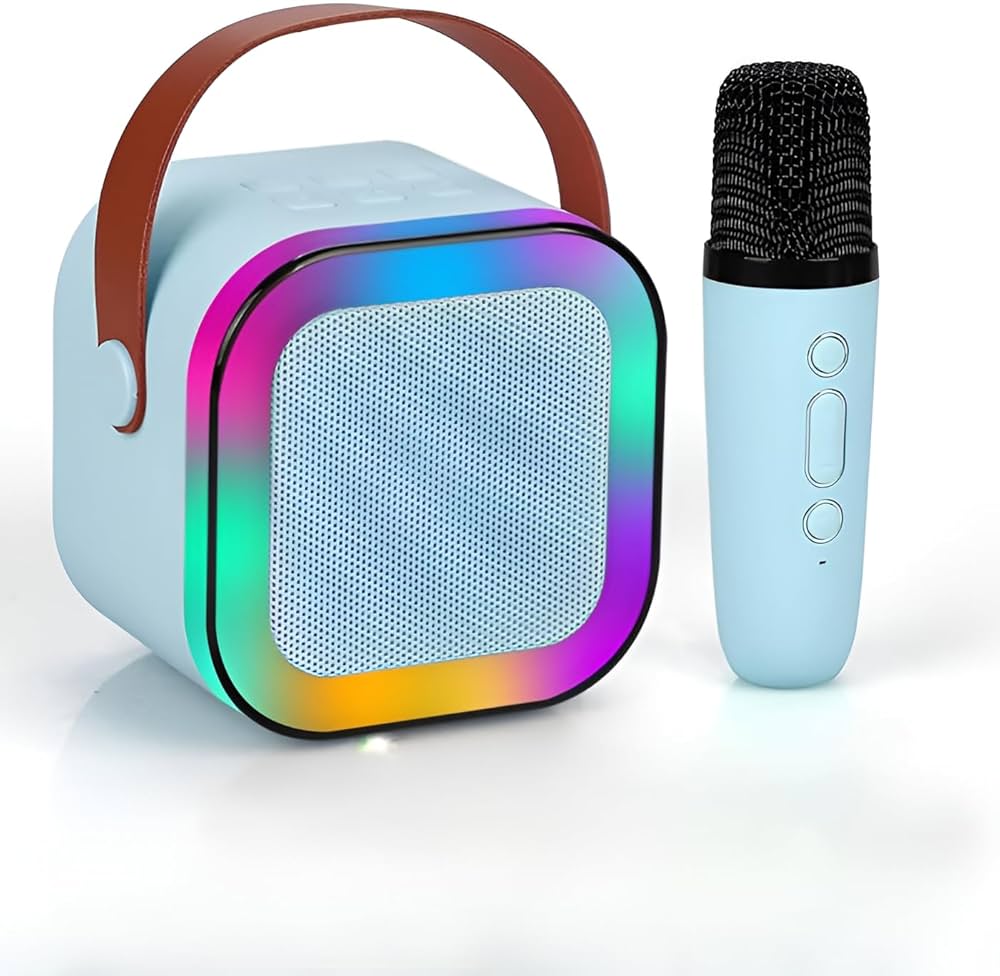 K12 Bluetooth Karaoke Machine Portable 5.3 PA Speaker System مع ميكروفون لاسلكي